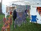 Shawls in the breeze