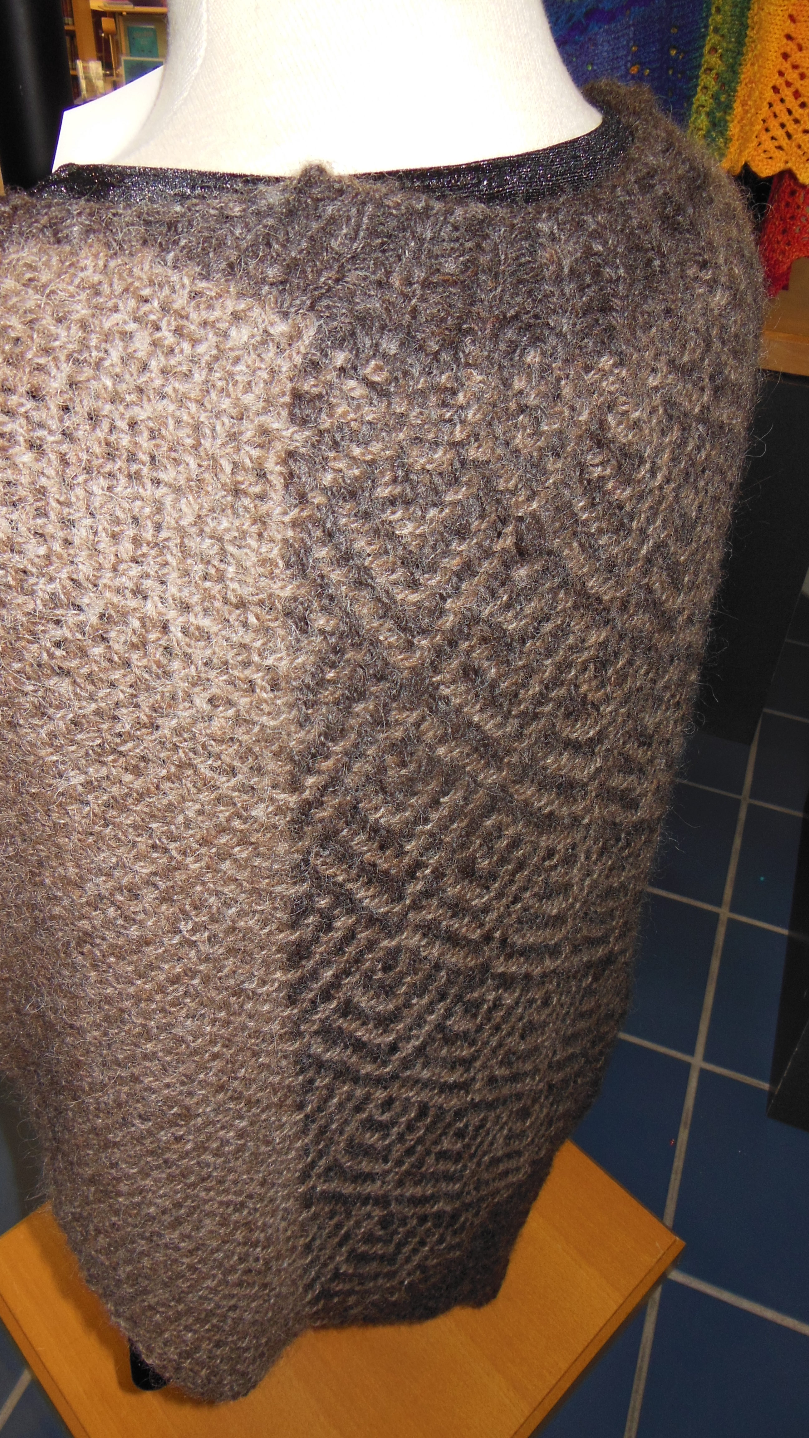 Back of Bison Poncho