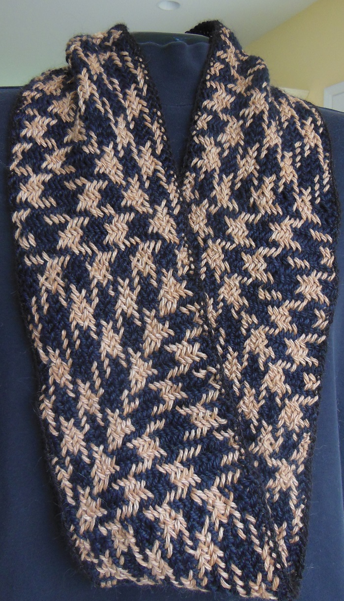 Houndstooth on the loom